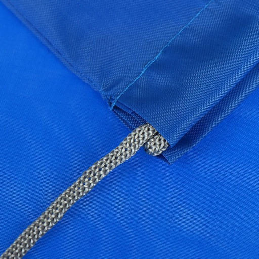 Мешок для обуви 420 х 340 мм, Calligrata Стандарт, (мягкий полиэстер, плотность 210 D), синий  фото 3