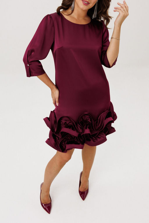 Платье Mubliz 291 бордо фото 2