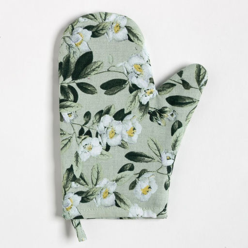 Варежка-прихватка Доляна Jasmine, 20х28 см, рогожка, 100% хл, 164 г/м2  фото 3