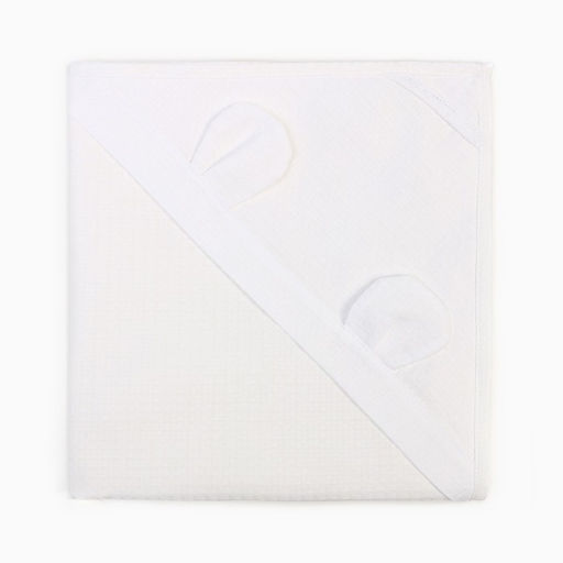 Детский вафельный уголок Экономь и Я 90х90 см, белый, 100% хлопок, 200 г/м2  фото 3