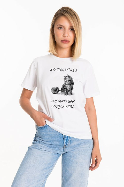 Футболка М325287Па белый