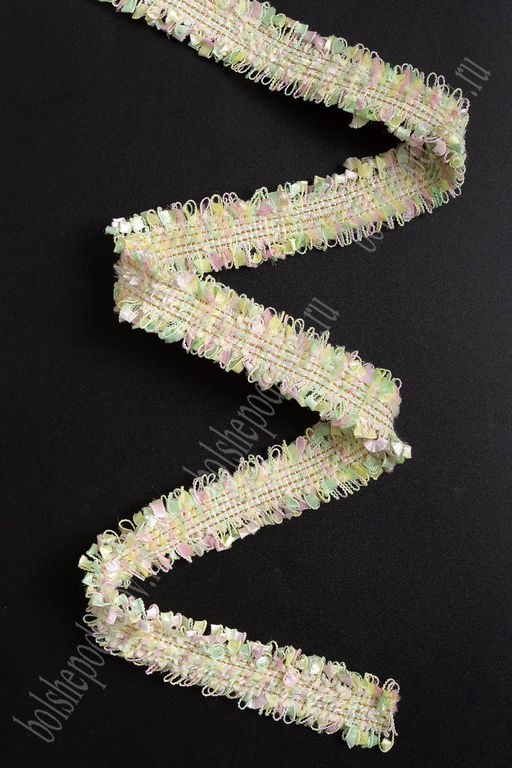 Тесьма отделочная 2,5 см*5 ярд (SF-2460) №12 - Больше подарков фото 2