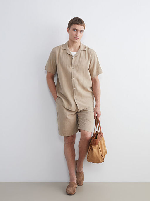 Standart Fit K?sa Kollu Erkek G?mlek