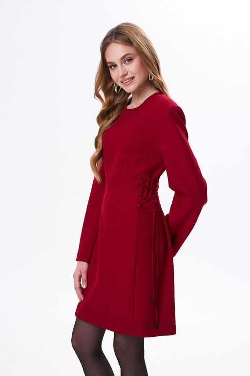 Платье KaVari 1106.2 бургунди  фото 5