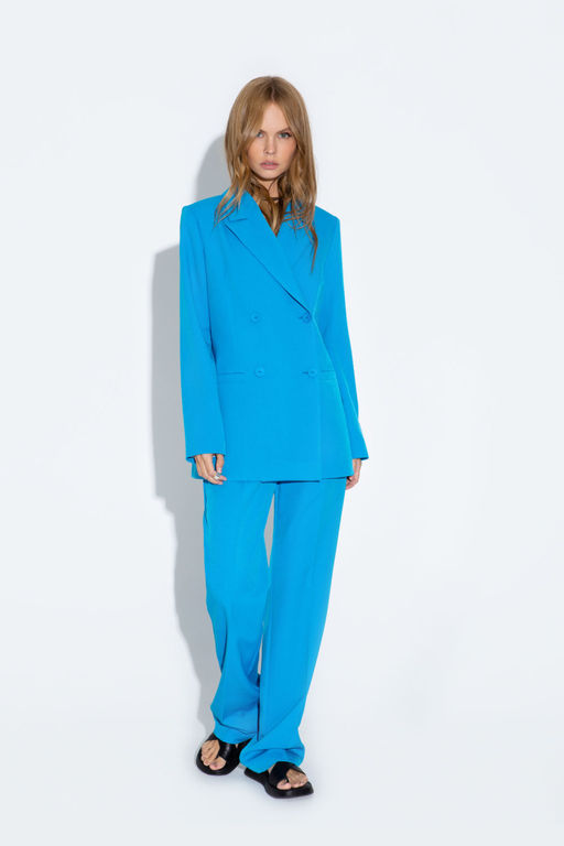 Брюки Pirs 4644 ярко-голубой  фото 2