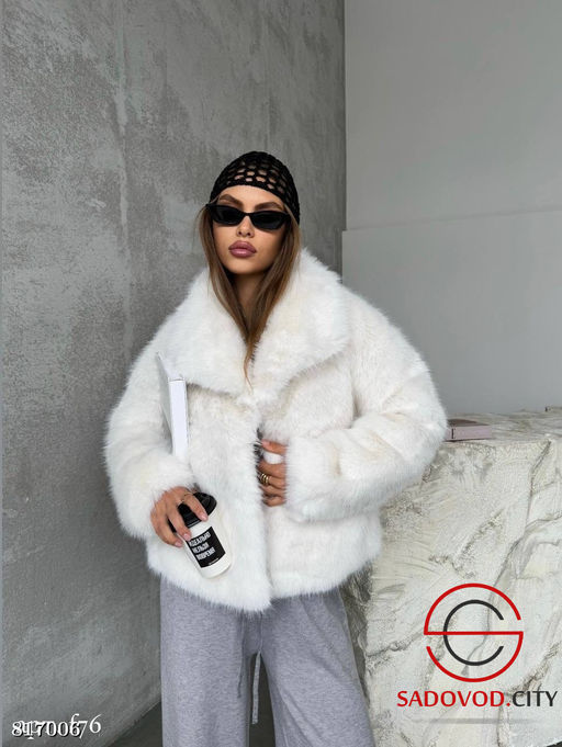 Шуба женская из искусственного меха - Bruno фото 2