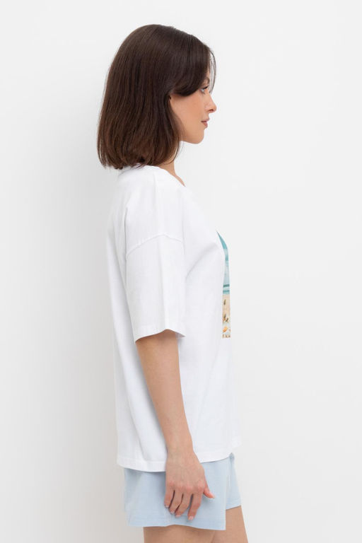 VERY NEAT_ Е 30088/1/белый фуфайка жен фото 4