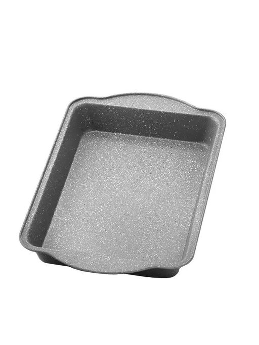 Противень с покрытием серый гранит 40,5*25,5*5 см , арт. LH-72002