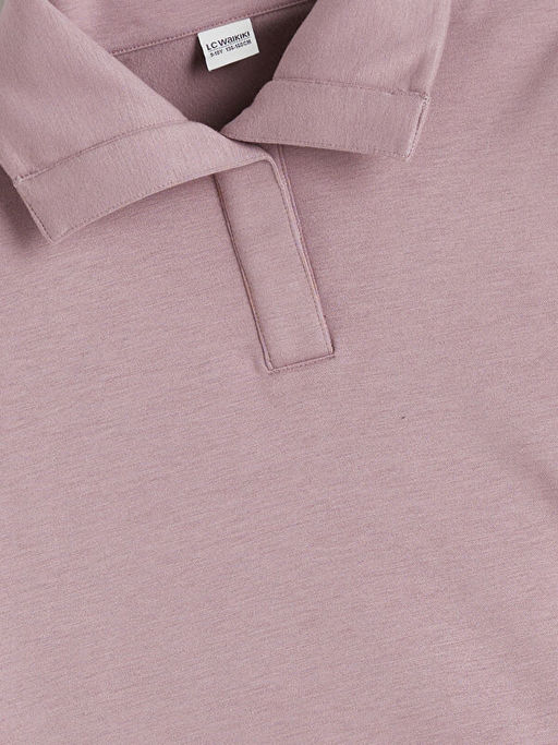 Polo Yaka K?z ?ocuk Sweatshirt