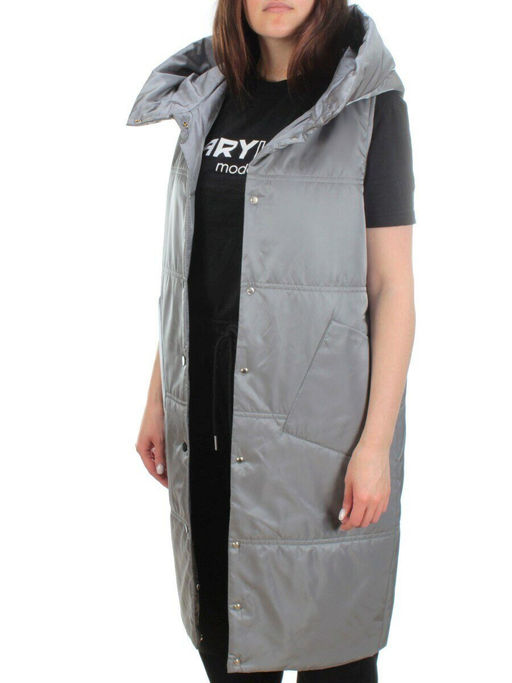 M006 SWAMP Жилет женский демисезонный (100 гр. синтепон) - Фабричный китай фото 9