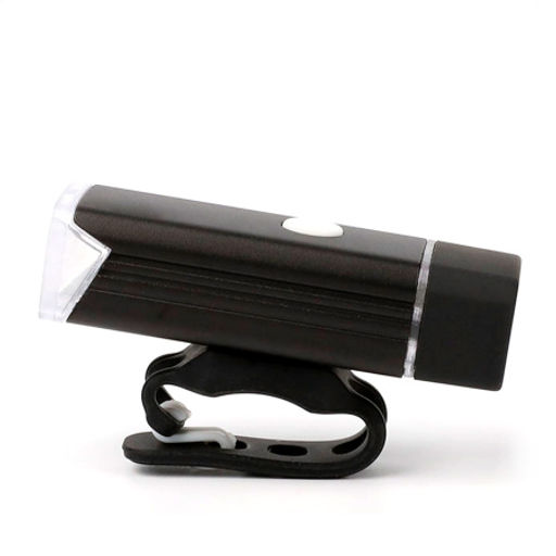 Фонарь передний COMIRON FR18 корпус: алюминий +ABS свет CREE XPG LED 350m; аккум: 3.7V 2000 mAh USB влагозащищённый, индикация заряда /уп 120/ - ГалеонТрейд фото 5