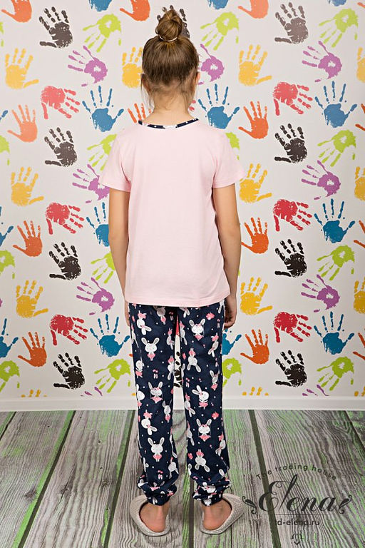 Пижама М22045Пв Розовый - Елена фото 2