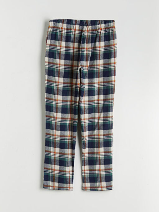 Standart Kal?p Ekose Erkek Pijama Alt