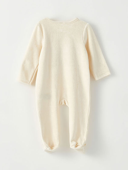 Bisiklet Yaka Uzun Kollu Nak?? Detayl? K?z Bebek Tulum - Waikiki фото 2