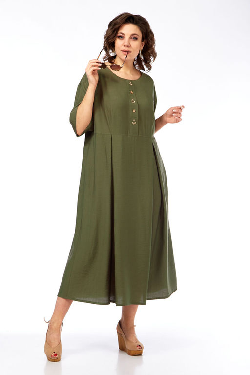 Платье Jurimex 3319 хаки  фото 2