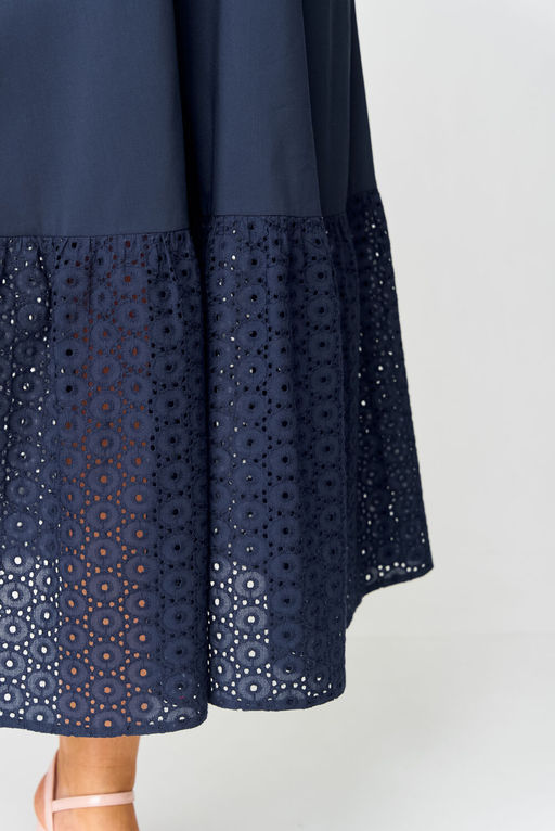 Платье EVA GRANT 7297А темно-синий