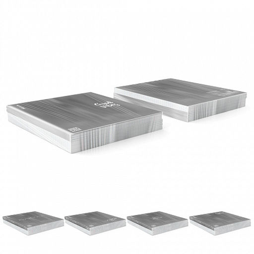 Цена за 5 шт. Тетрадь общая ученическая с пластиковой обложкой на скобе ErichKrause Words, красный, А5+, 48 листов, клетка_MIX-PACK  фото 9