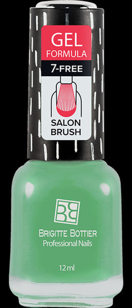 Brigitte Bottier лак для ногтей GEL FORMULA тон 43 весенняя зелень 12мл