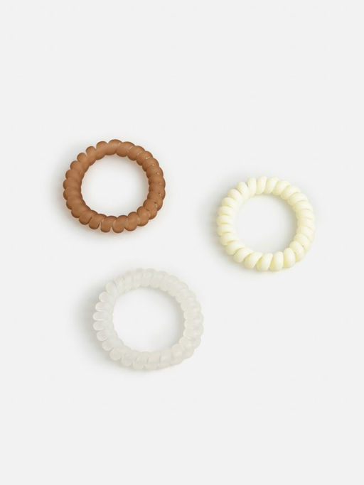 Набор из 3 резинок для волос жен. Jinny коричневый - Concept club фото 5