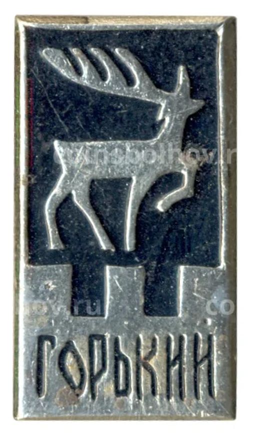 Значок Горький