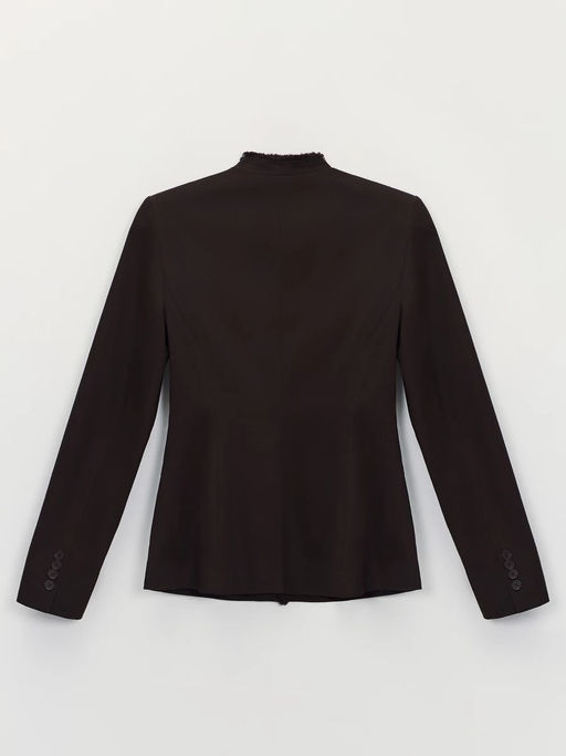 Приталенный жакет из хлопка / Zarina  фото 10