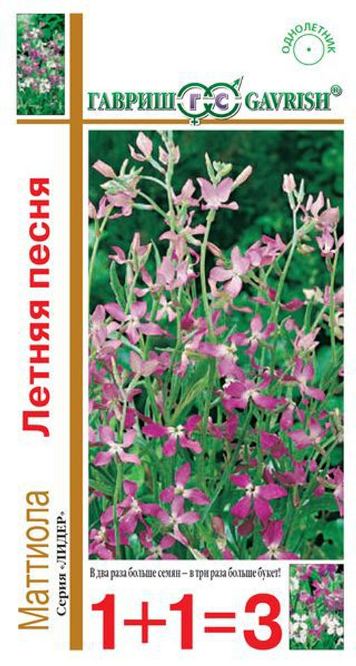 Маттиола двурогая Вечерний аромат 0,2г (ссс) - Сибирские сортовые семена фото 2