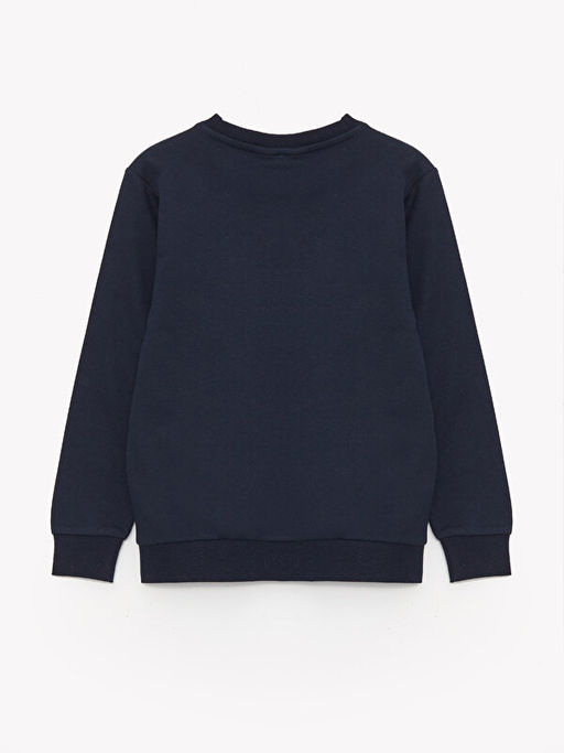 Bisiklet Yaka Fenerbah?e Bask?l? Uzun Kollu Erkek ?ocuk Sweatshirt - Waikiki фото 2