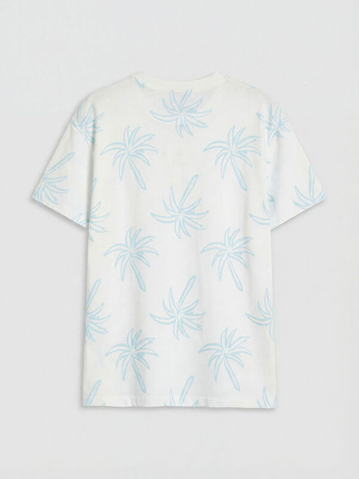 Palmiye Desenli Erkek ?ocuk Ti??rt