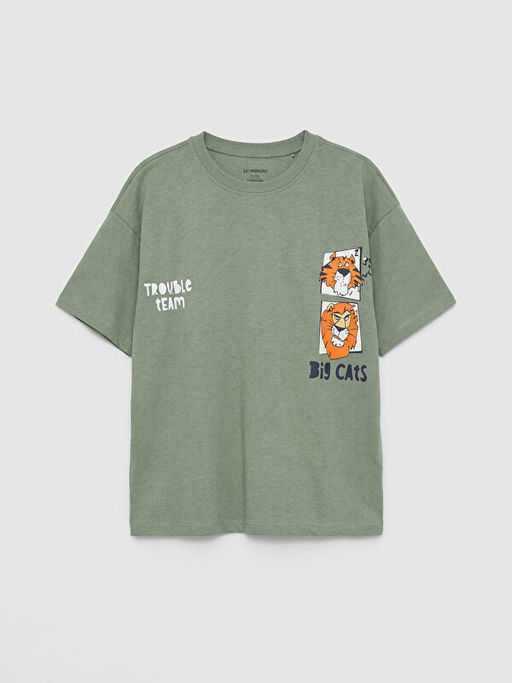 Aslan Bask?l? Erkek ?ocuk Ti??rt 2li