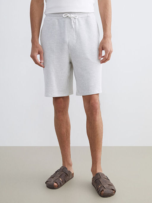 Standart Kal?p ?izgili Erkek ?ort