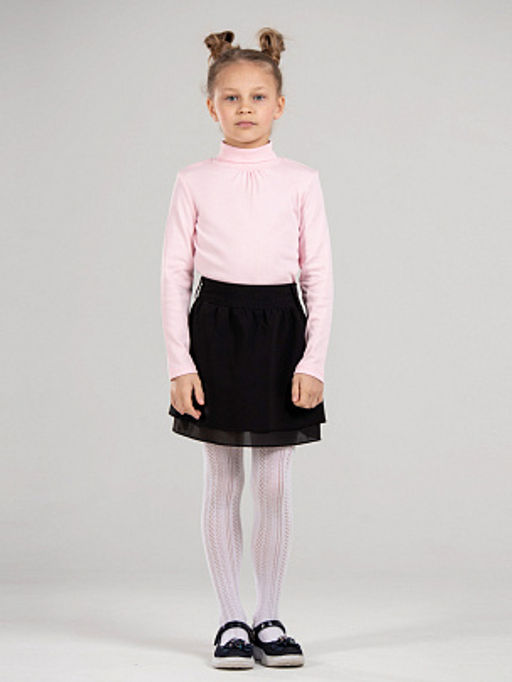 CRB wear/CWJG 63187-27 Водолазка для девочки,розовый/Ex.Cherubino  фото 2