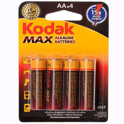 Упаковка 4шт. Батареек щелочных AA 1.5 Вт. , Пальчиковых