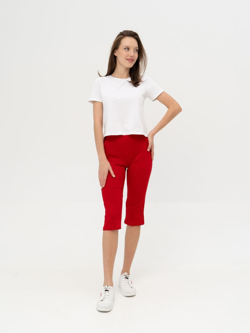 Бриджи жен.арт.644/3-2,красные - Binita фото 5