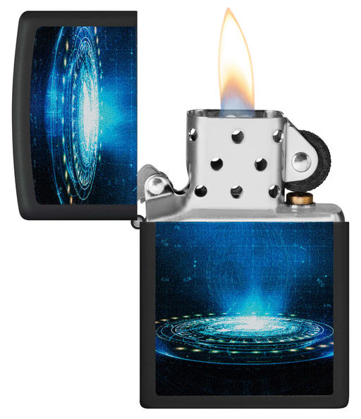 Зажигалка ZIPPO Пламя из НЛО | UFO Flame 48514  фото 3