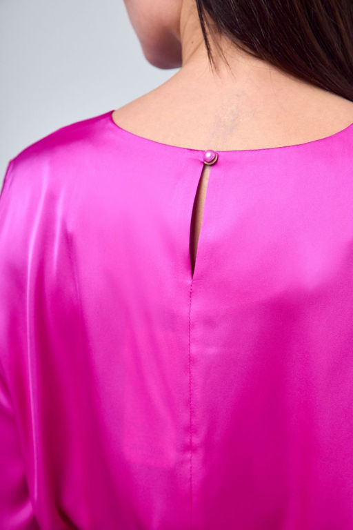 Блуза ANELLI 1218 малиновые тона  фото 7