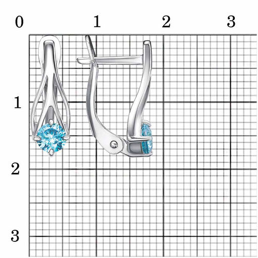 СЕРЬГИ 33815064Д3 - Красная пресня фото 2