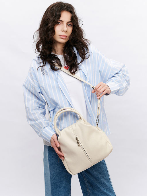 LACCOMA сумка Кармэн-лен эко кожа хлопок фото 6