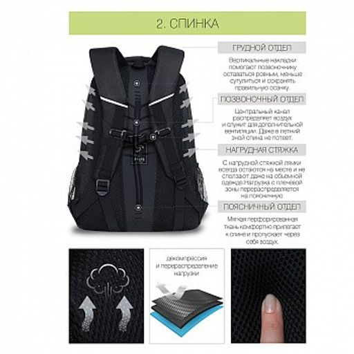 RU-030-31 Рюкзак - Grizzly фото 19