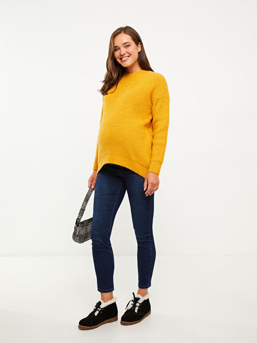 Kar?n Panelli Mercury Skinny Fit Hamile Jean Pantolon