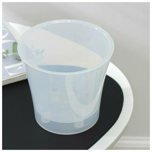 Горшок для цветов "АРТЕ" 2л Цвет прозрачный-прозрачный (АРТ 2 П-П) (64)