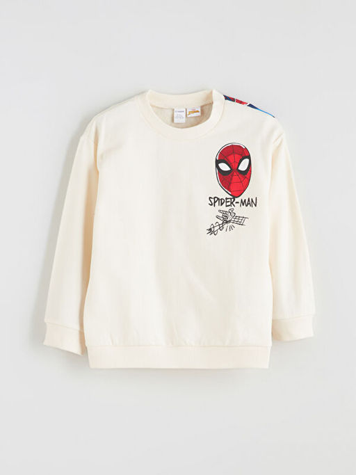 Spider-Man Bask?l? Erkek ?ocuk Sweatshirt