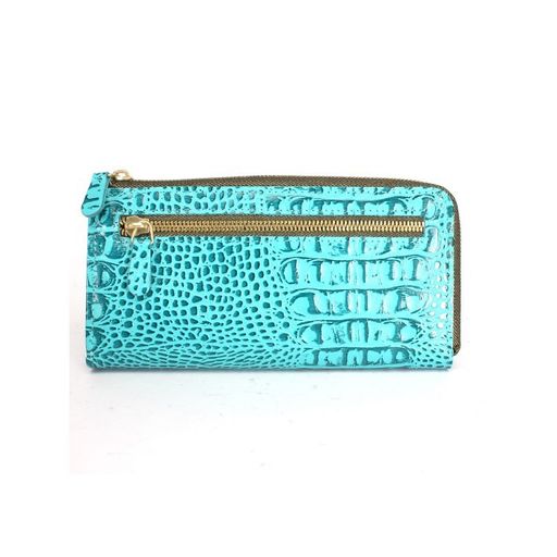 Портмоне женское Cayman-ПР 105 н/к, 6 отд, 23 карм, на молнии, бирюза КЛ (97) 245209  фото 2