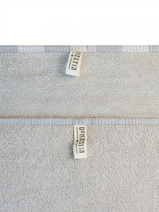 Набор кухонных полотенец 2шт 40x60 серый хлопок