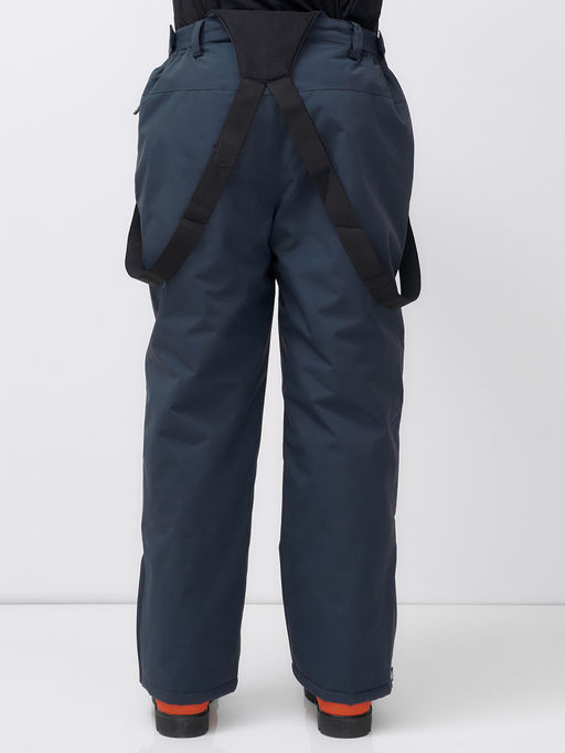 Горнолыжный костюм анорак мужской зимний темно-серого цвета 389TC - Leifensh фото 35