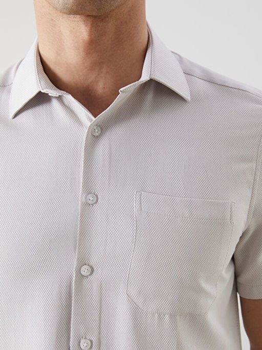 Regular Fit K?sa Kollu Arm?rl? Erkek G?mlek