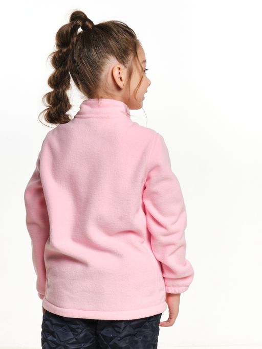 Флисовая толстовка на молнии UD 7085 св.розовый - Mini maxi фото 5