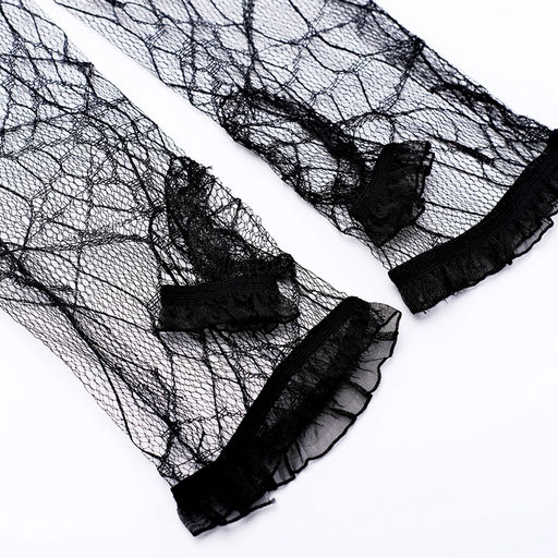 Карнавальный набор «Мадам паутина», плащ, перчатки, стразы