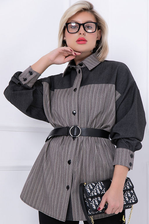 БЛУЗКА АМЕРИГО (МАСТАРД) - Bellovera фото 5