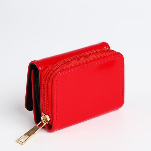 Кошелёк на кнопке, цвет красный - Simaland фото 2