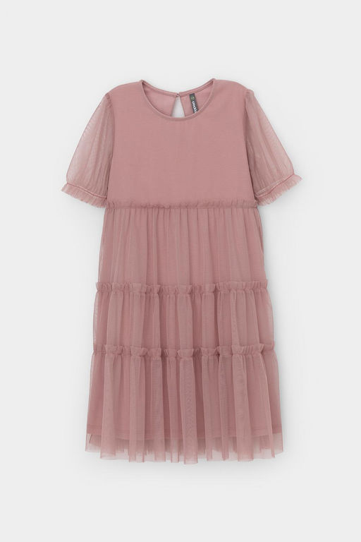 К 5909/серая пудра платье для дев - Crockid фото 2